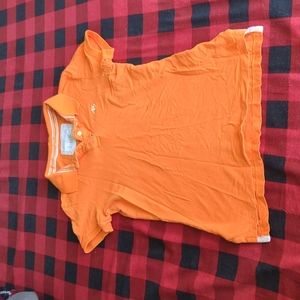 Orange Aéropostale Polo; size Small Women's
